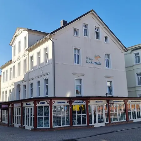 Haus Borkumitte Appartement Mellum Exterior photo